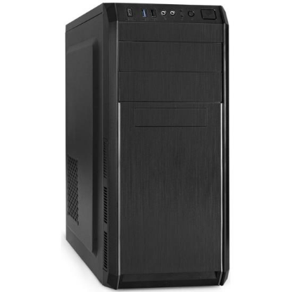 Изображение Корпус ExeGate XP-334UC-XP600 (mATX, ATX, черный, 600 Вт)/(EX287370RUS)