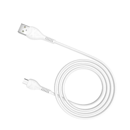 Изображение Кабель соединительный Hoco HC-10505 X37 USB 2.0 A Micro USB 2.0 B белый 1 м