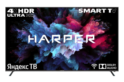 Изображение Телевизор Harper 75U750TS 75" 4K UHD Smart TV черный