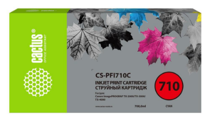 Изображение Картридж Cactus CS-PFI710C