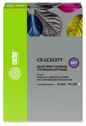 Изображение Картридж Cactus CS-LC3237Y