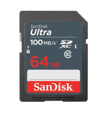 Изображение Карта памяти SanDisk SDXC Ultra Class 10 64 Гб  SDSDUNR-064G-GN3IN