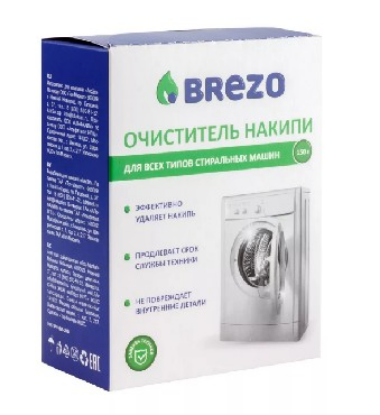 Изображение BREZO 87464 Очиститель накипи для стир.машины 150 г.