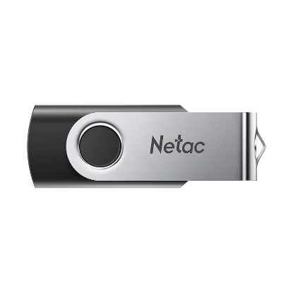 Изображение USB flash NETAC U505,(USB 3.0/64 Гб)-серебристый, черный (NT03U505N-064G-30BK)