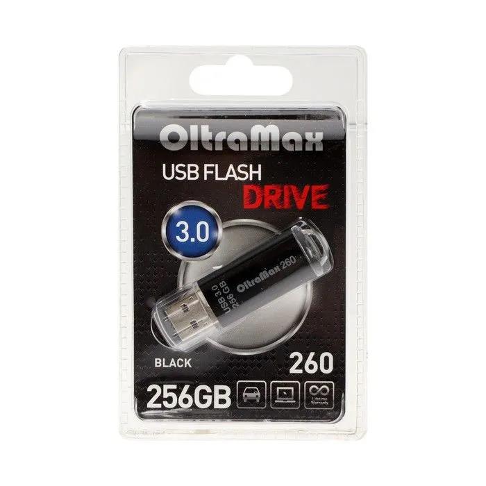 Изображение USB flash OltraMax 260,(USB 3.0/256 Гб)-черный ()