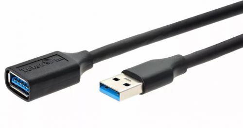 Изображение Кабель удлинительный Telecom TUS708-0.5M USB 3.0 A USB 3.0 A черный 0,5 м