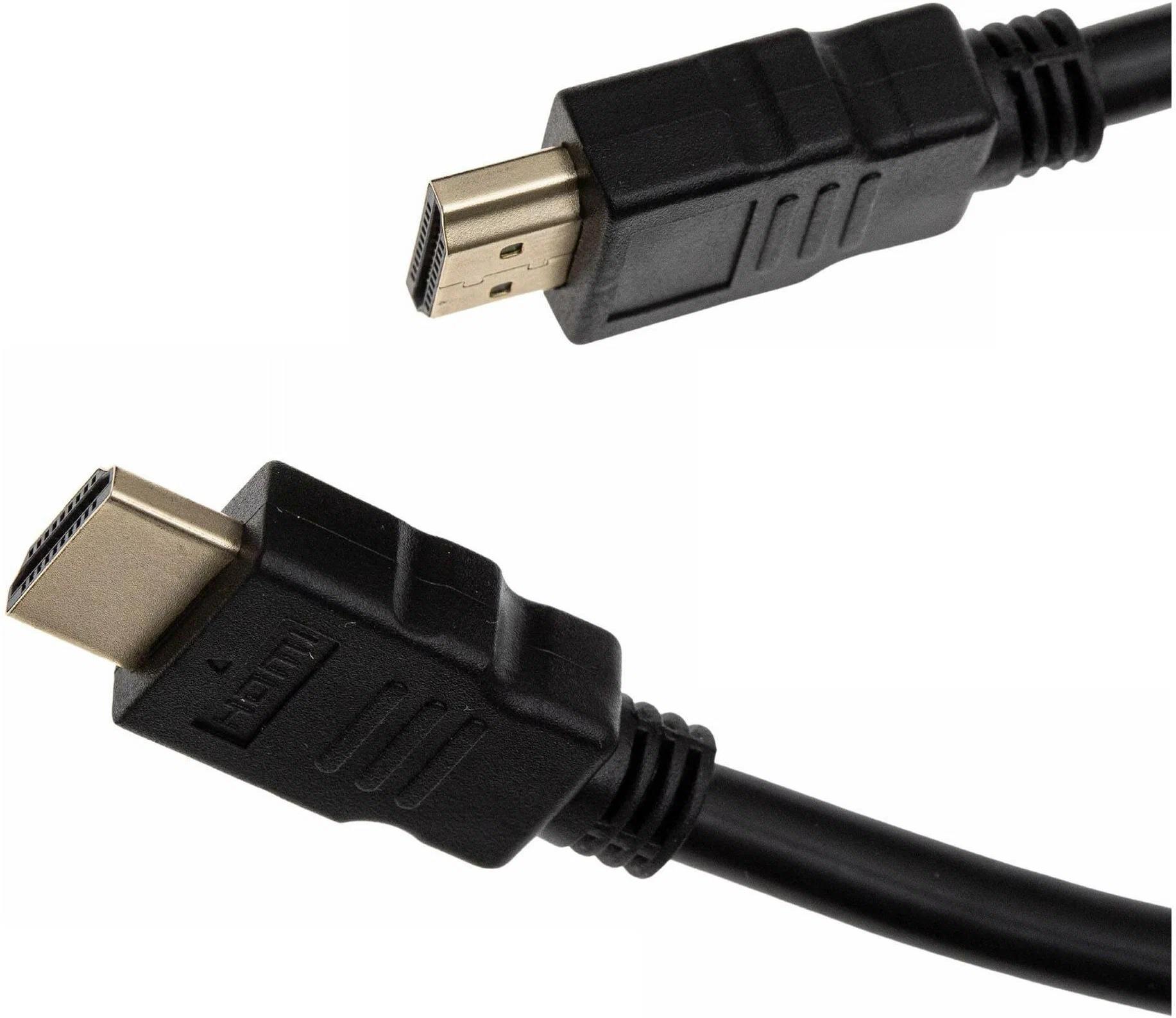 Изображение Кабель Cactus CS-HDMI.1.4-10 HDMI-HDMI (черный) (10 м)