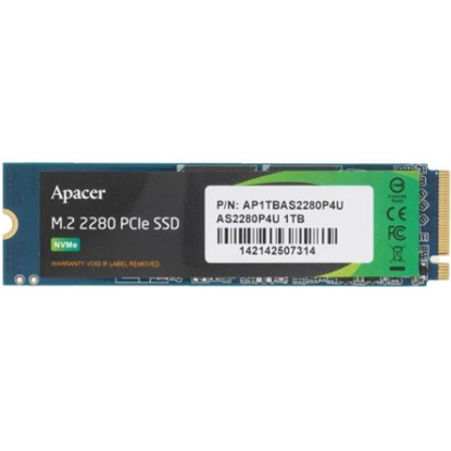 Изображение SSD диск Apacer AS2280P4U 1000 Гб 2280 (AP1TBAS2280P4U-1)