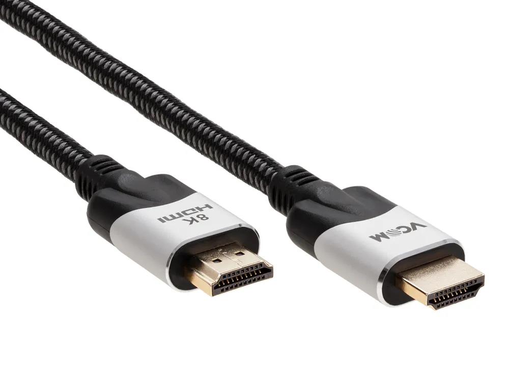 Изображение Кабель VCOM CG865-3M HDMI-HDMI (Серый/черный) (3 м)