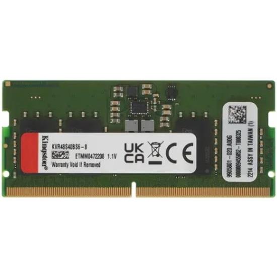 Изображение Оперативная память 8 GB DDR5 Kingston KVR48S40BS6-8 (38400 Мб/с, 4800 МГц, CL40)