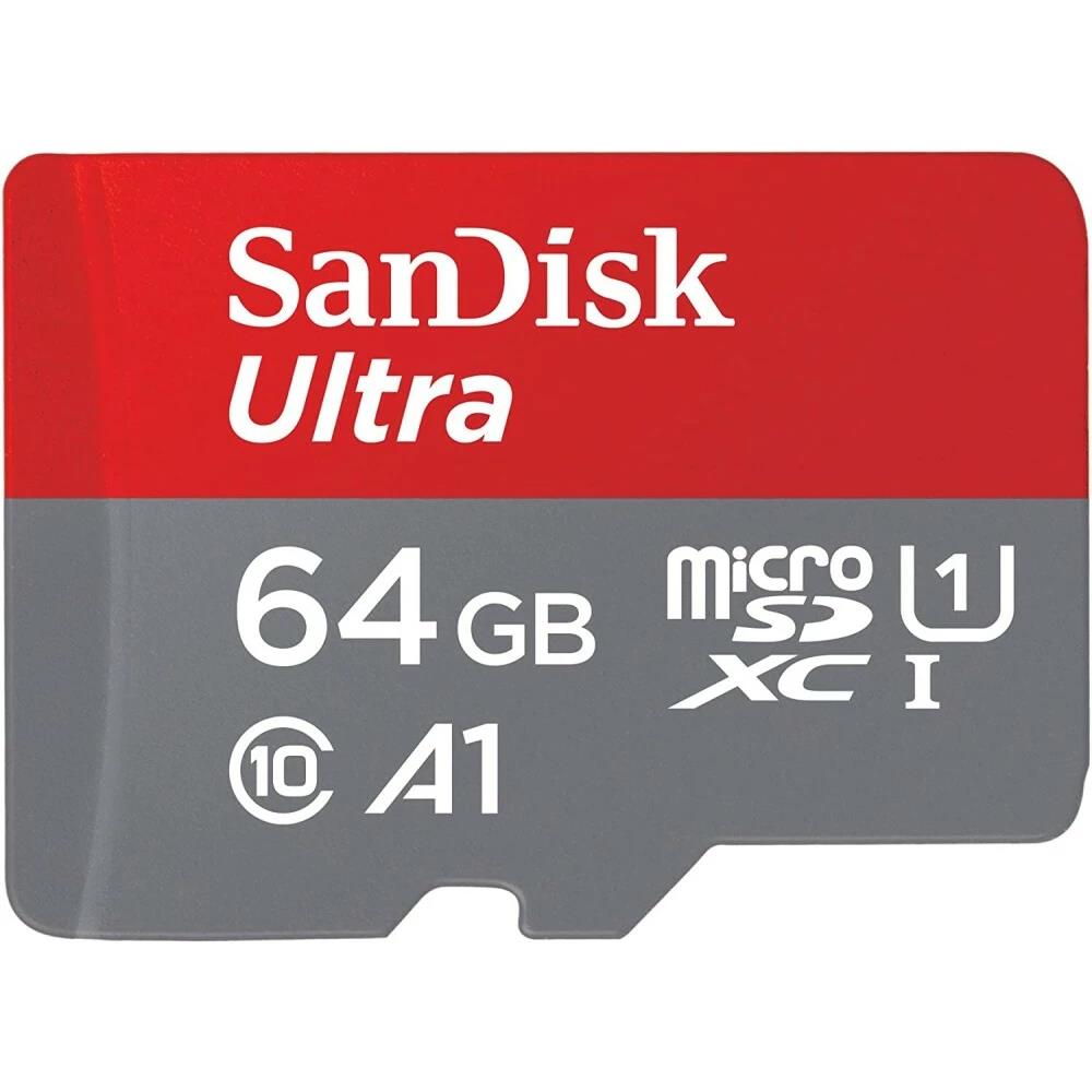 Изображение Карта памяти SanDisk MicroSDXC Class 10 64 Гб  SDSQUAB-064G-GN6MN