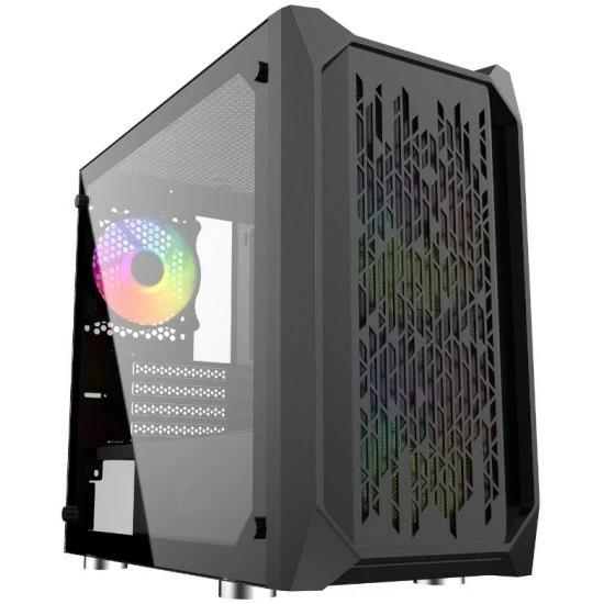 Изображение Корпус PowerCase Alisio Micro X3B (mATX, Mini-ITX, черный, без БП)/(CAMIB-L3)