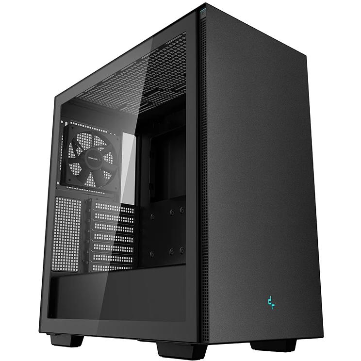 Изображение Корпус Deepcool CH510 (mATX, ATX, Mini-ITX, EATX, черный, без БП)/(R-CH510-BKNNE1-G-1)