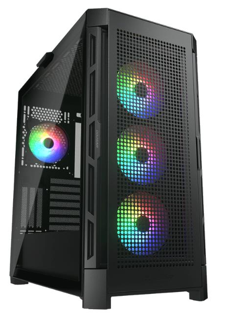 Изображение Корпус Cougar Airface Pro RGB (mATX, ATX, Mini-ITX, EATX, SSI CEB, черный, без БП)/()