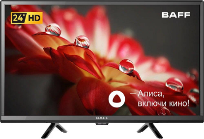 Изображение Телевизор Baff 24Y HD-R 24" 720p HD Smart TV черный