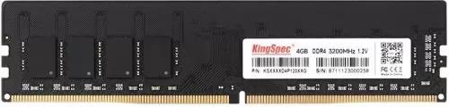 Изображение Оперативная память 4 GB DDR4 KingSpec KS3200D4P12004G (21300 МБ/с, 3200 МГц, CL17)