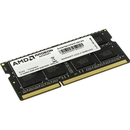 Изображение Оперативная память 8 GB DDR3 AMD R538G1601S2SL-UO (12800 МБ/с, 1600 МГц, CL11)