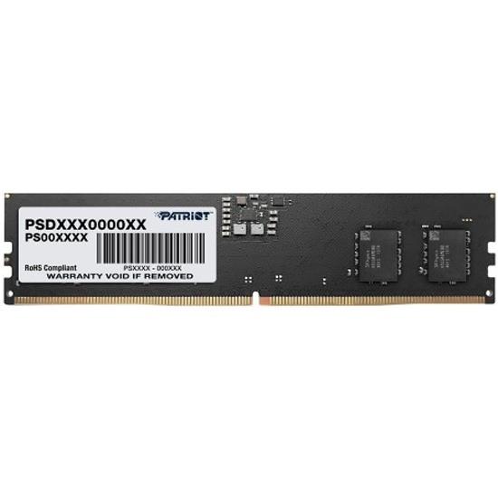 Изображение Оперативная память 8 GB DDR5 Patriot Signature (44800 Мб/с, 5600 МГц, CL46)