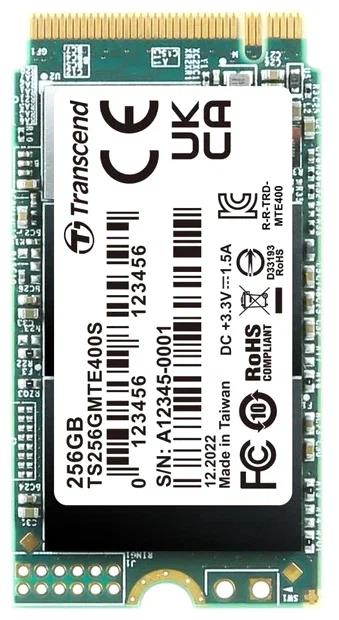 Изображение SSD диск Transcend MTE400S 256 Гб 2242 (TS256GMTE400S)