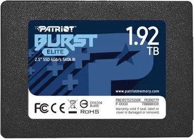 Изображение SSD диск Patriot Burst Elite 1920 Гб 2.5" (PBE192TS25SSDR)