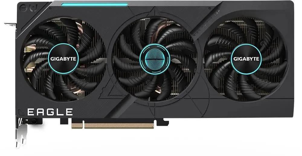 Изображение Видеокарта GIGABYTE GeForce RTX 4070 Eagle 12 Гб (NVIDIA GeForce RTX 4070, GDDR6X)/(GV-N4070EAGLE OC-12GD)