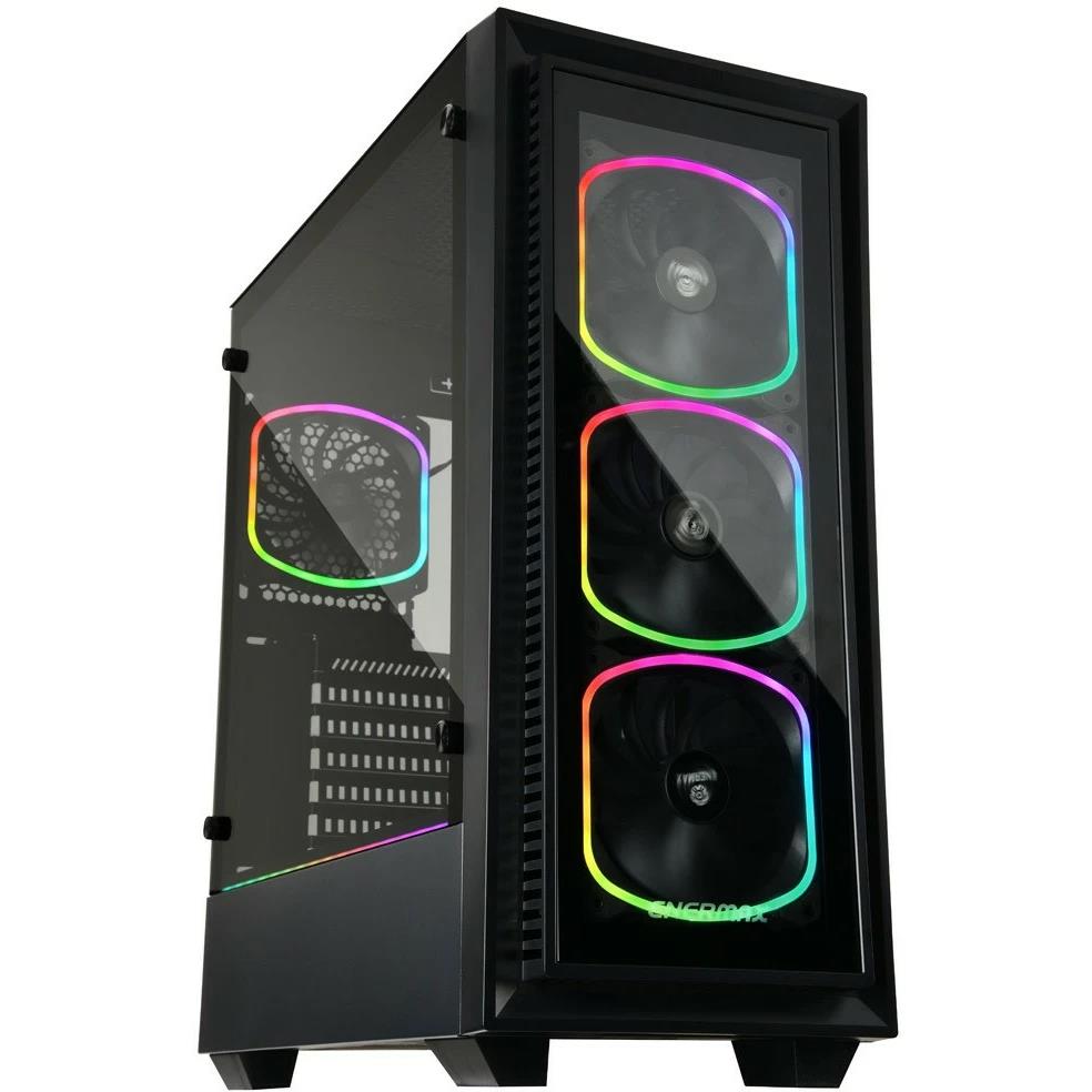 Изображение Корпус Enermax Starryfort SF30 (mATX, ATX, Mini-ITX, черный, без БП)/(ECA-SF30-M1BB-ARGB)