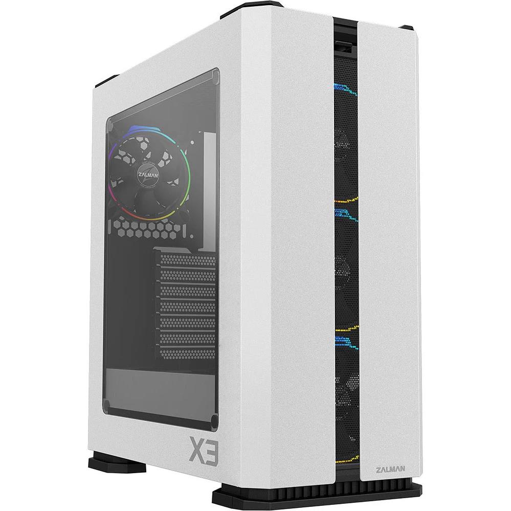 Изображение Корпус Zalman X3 (mATX, ATX, Mini-ITX, белый, без БП)/()