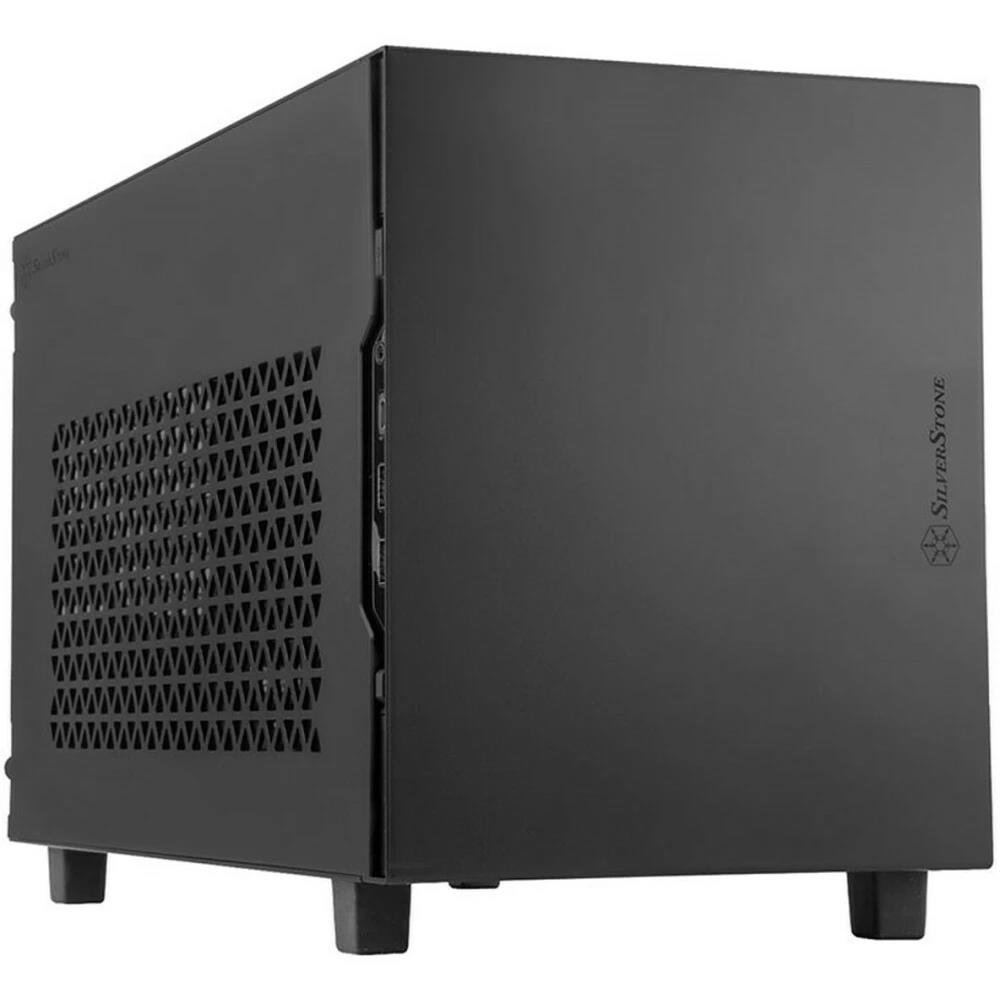 Изображение Корпус SilverStone Sugo 15 (Mini-ITX, Mini-DTX, черный, без БП)/(SST-SG15B)