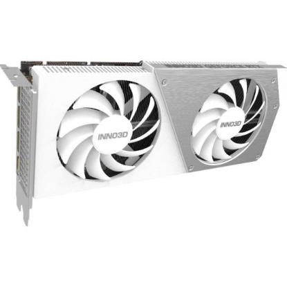 Изображение Видеокарта Inno3D NVIDIA GeForce RTX 4060 Twin X2 OC White 8 Гб (NVIDIA GeForce RTX 4060, GDDR6)/(N40602-08D6X-173051W)