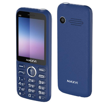 Изображение Мобильный телефон MAXVI K32,синий