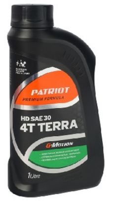 Изображение МАСЛА 2Х-4Х ТАКТНЫХ ДВИГАТЕЛЕЙ PATRIOT 850030400 G Motion HD SAE 30 4Т TERRA 1л Масло G-Motion