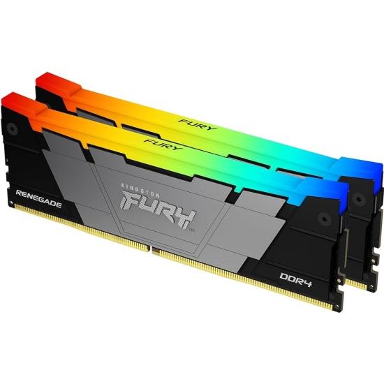 Изображение Оперативная память 2x32 GB DDR4 Kingston Fury Renegade RGB (28800 МБ/с, 3600 МГц, CL18)