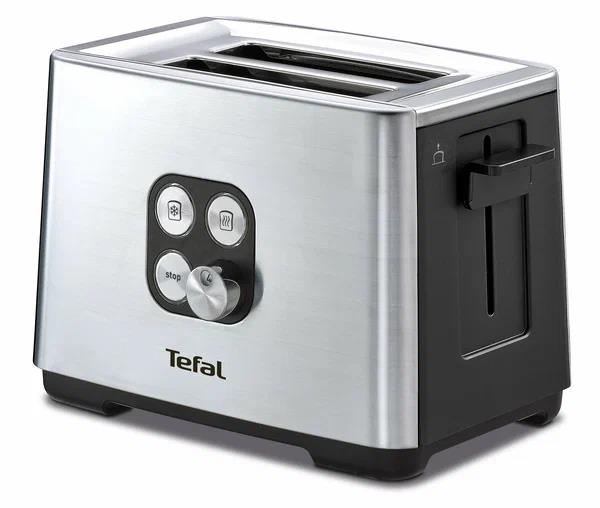 Изображение Тостер Tefal TT420D30 (900 Вт  черный, серебристый)