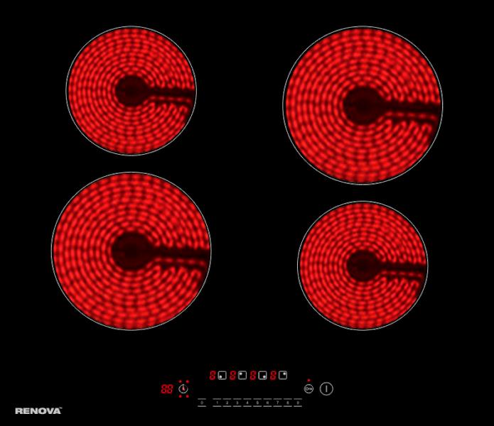 Изображение Варочная панель Renova TC-460BS1 (черный)