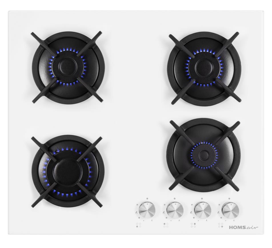 Изображение Варочная панель HOMSair HGG641WH (белый)