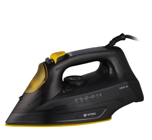 Изображение Утюг VITEK VT-8357 (2800 Вт/черный)