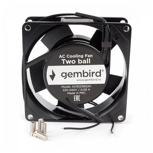 Изображение Вентилятор Gembird AC9225S22H (2400 об/мин , 92x92x25 мм,2-pin)