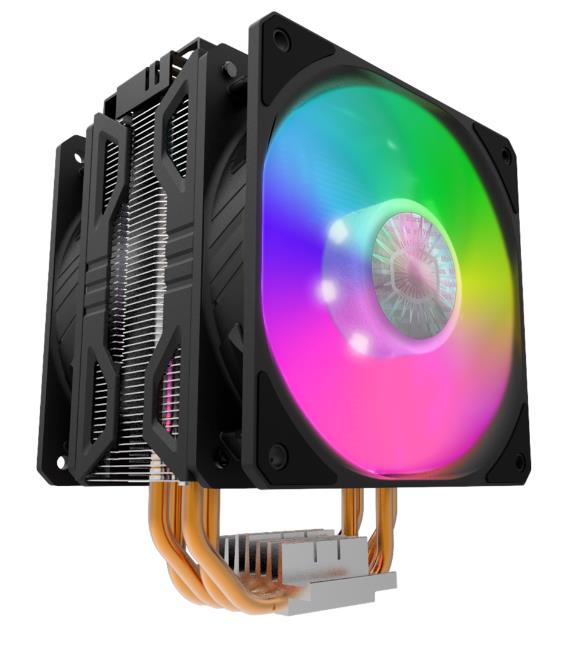 Изображение Кулер для процессора Cooler Master Hyper 212 LED Turbo ARGB (LGA2066, LGA2011/2011-3 (Square ILM), AM4, FM2/FM2+, AM3/AM3+/FM1, LGA1150/1151/1155/S1156, LGA 1200, AM5)2 шт