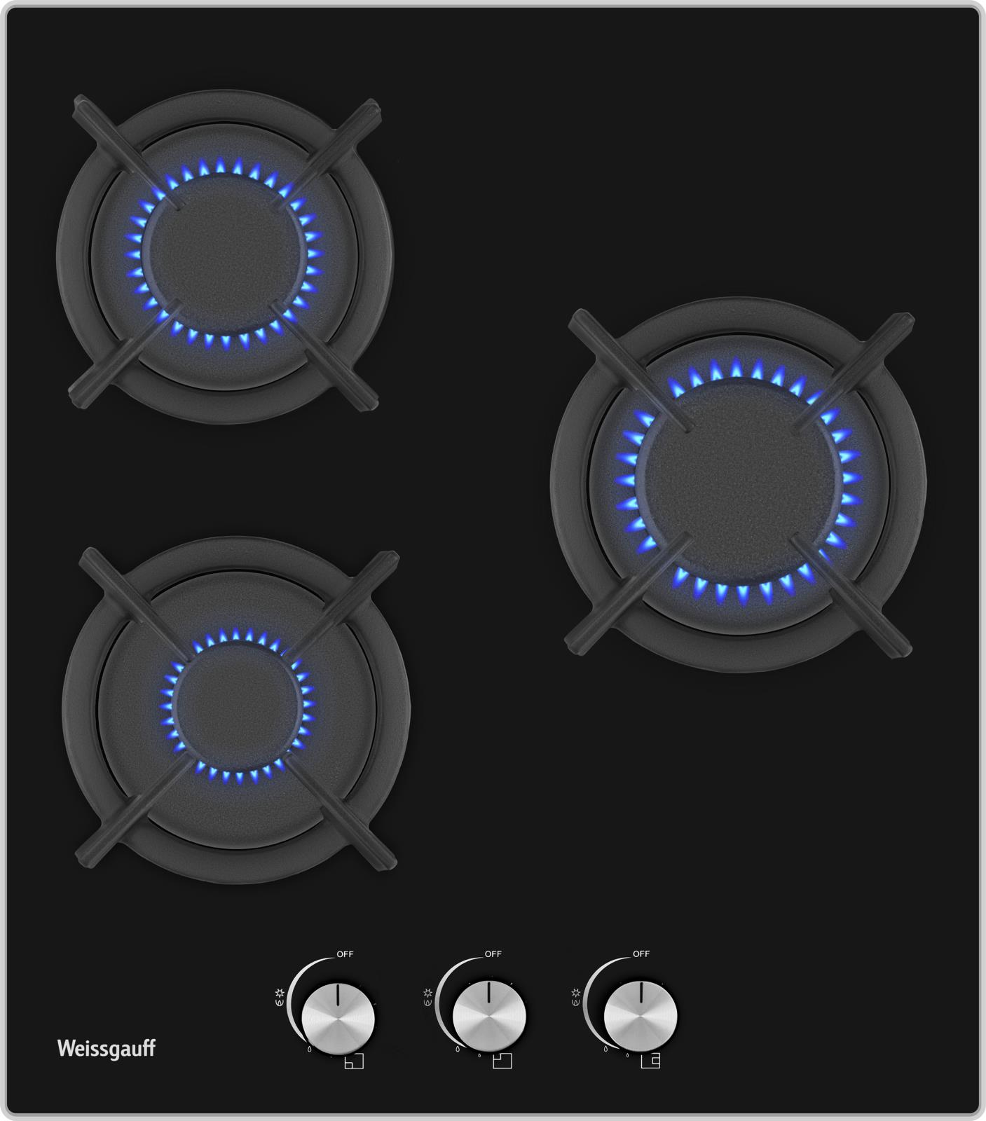 Изображение Варочная панель Weissgauff HG 430 BGH (черный)