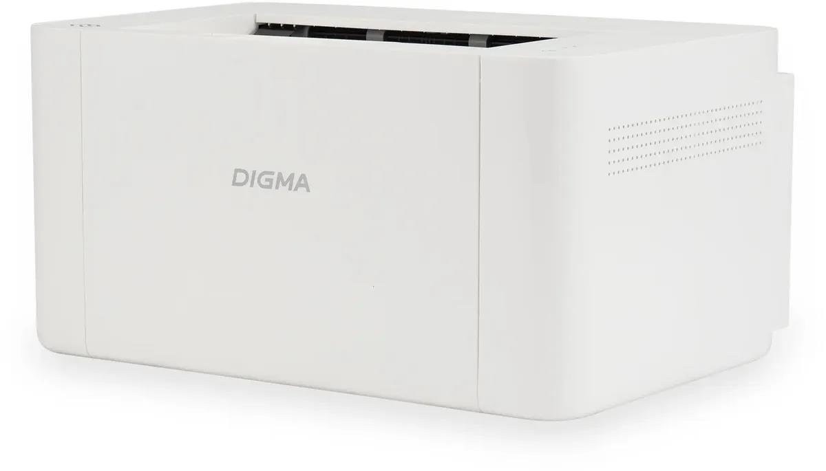 Изображение Принтер Digma DHP-2401W белый (A4, черно-белая, лазерная, 24 стр/мин)