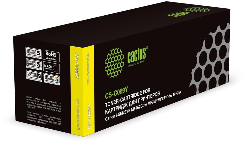 Изображение Картридж Cactus CS-C069Y