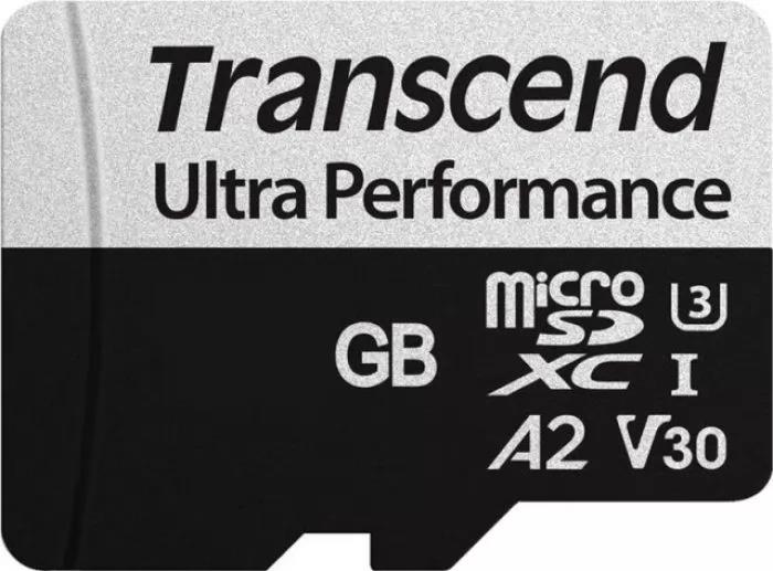 Изображение Карта памяти Transcend MicroSDXC Ultra Performance Class 10 64 Гб адаптер на SD TS64GUSD340S