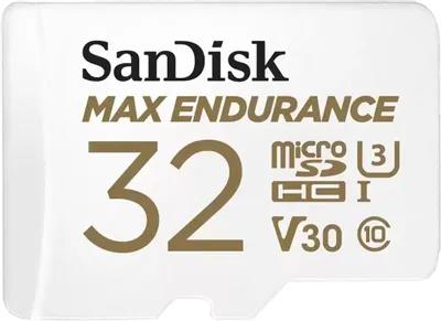 Изображение Карта памяти SanDisk MicroSDXC Max Endurance Class 10 32 Гб адаптер на SD SDSQQVR-032G-GN6IA