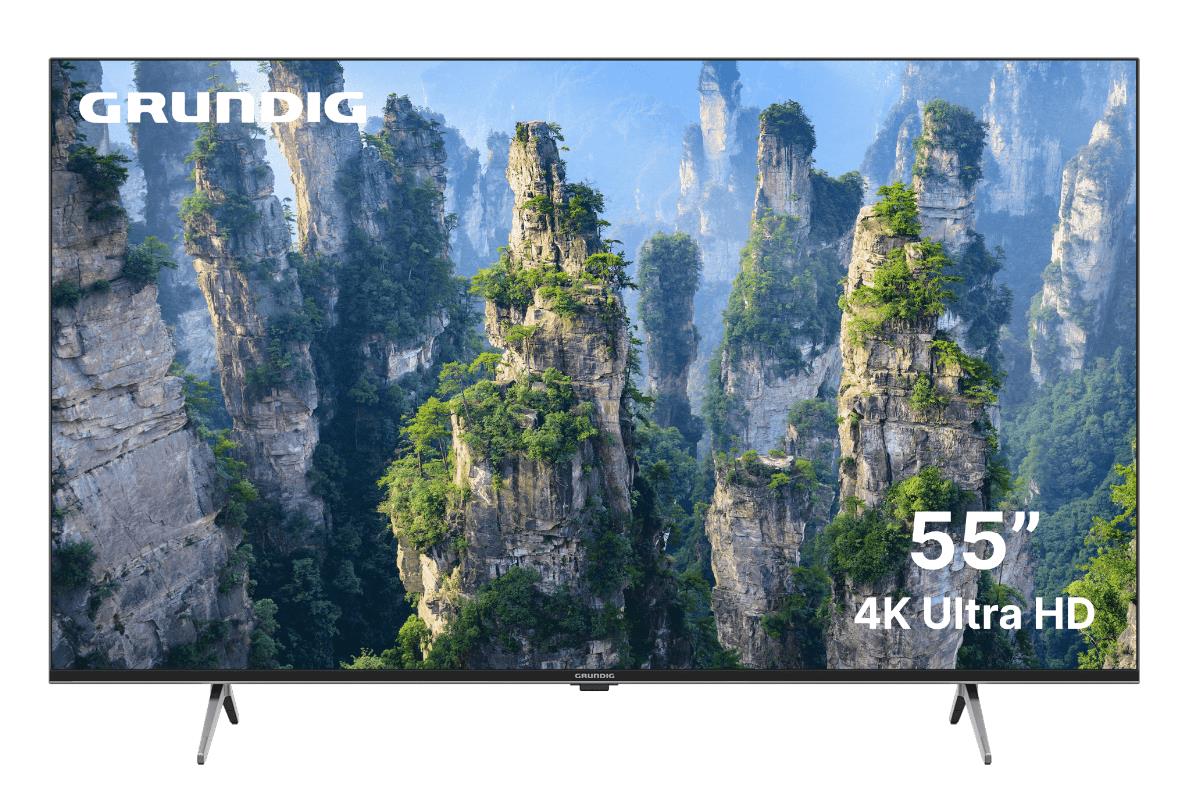 Изображение Телевизор Grundig 55GHU7930 55" HDR, 4K Ultra HD Smart TV серебристый, черный