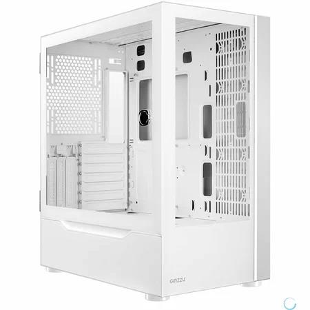 Изображение Корпус Ginzzu GL760  (ATX, белый, без БП)/(GL760)