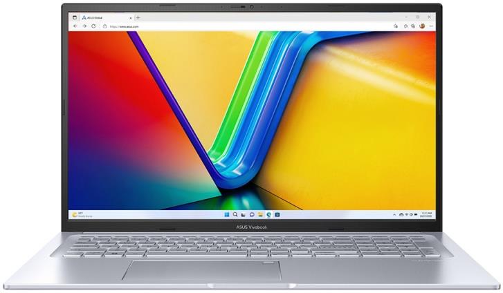 Изображение Ноутбук Asus Vivobook 17X M3704YA-AU159 (AMD 7430U 2300 МГц/ SSD 1024 ГБ  /RAM 16 ГБ/ 17.3" 1920x1080/VGA встроенная/ DOS) (90NB1191-M008F0)