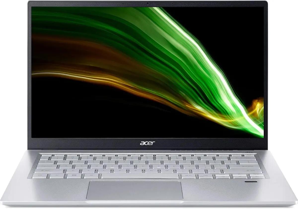 Изображение Ноутбук Acer Swift 3 SF314-43-R16V (AMD 5500U 2100 МГц/ SSD 512 ГБ  /RAM 8 ГБ/ 14" 1920x1080/VGA встроенная/ Eshell) (NX.AB1ER.018)