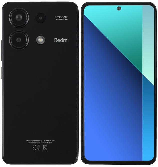 Изображение Смартфон Xiaomi Redmi Note 13 (128 Гб/8 Гб) черный