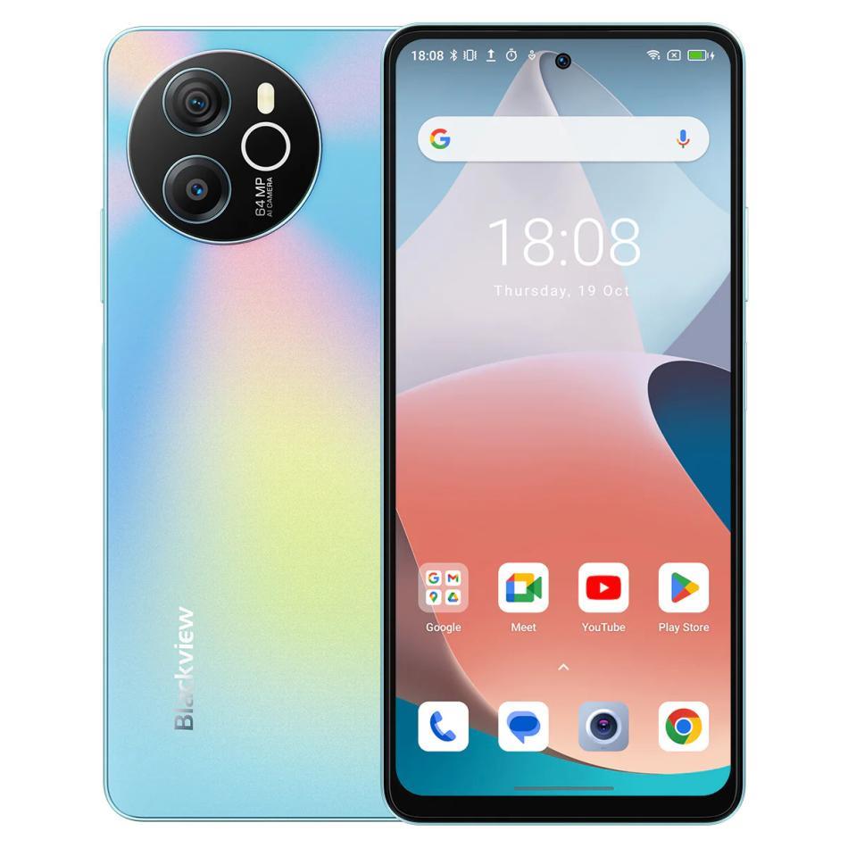 Изображение Смартфон Blackview Shark 8 (128 Гб/8 Гб) голубой