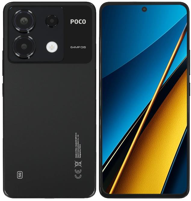 Изображение Смартфон Xiaomi Poco X6 5G (256 Гб/12 Гб) черный